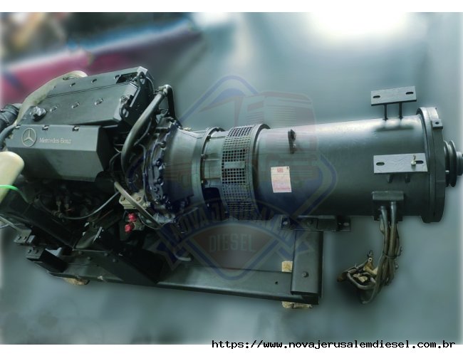 Gerador Weg 60 KVA a Diesel com motor Mercedes